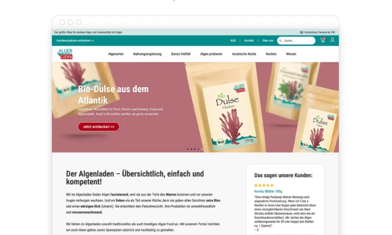 Webboptimisterna - Algen Laden