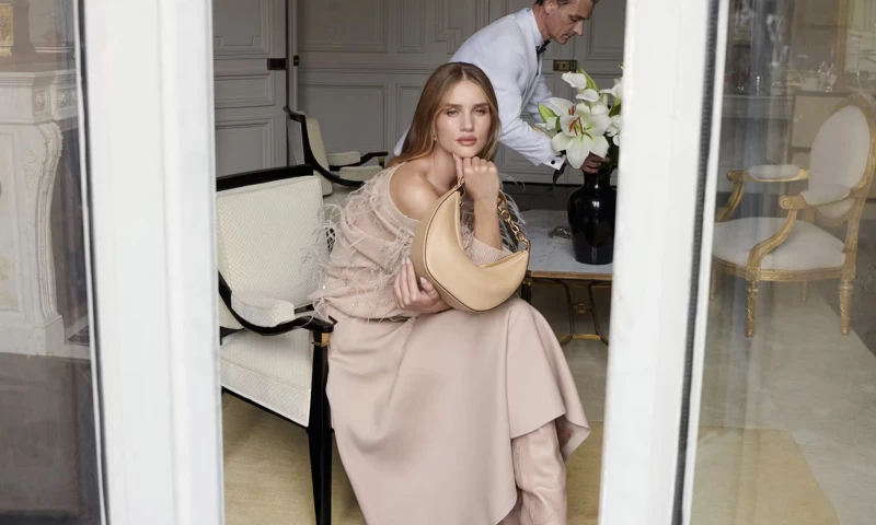 Valentino Campaign with Rosie Huntington Whiteley