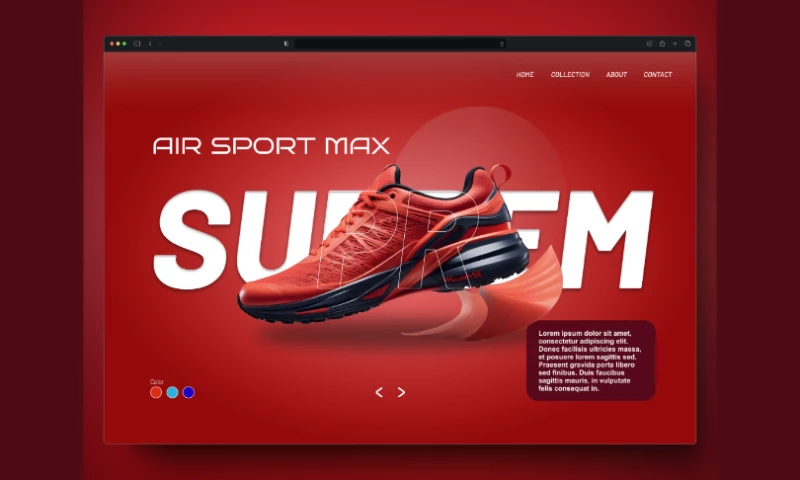 Landing Page per Air Sport Max