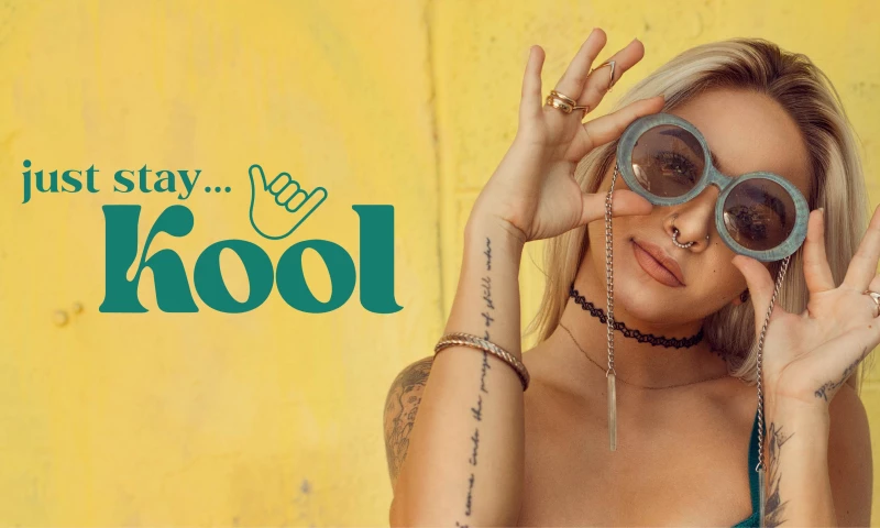 Branding by Garden - Kool Smoothie branding