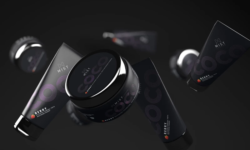 Branding by Garden - Coco Mist oral hygiene packaging design