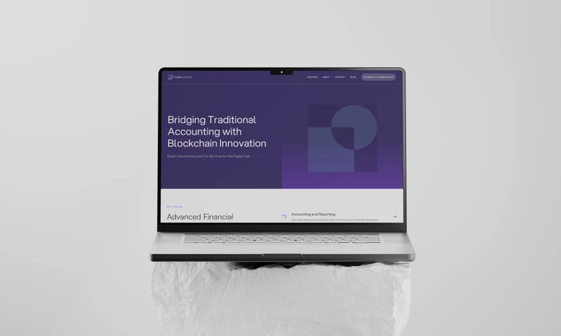 Launching HashLedgers Digital Presence in Web3 Accounting