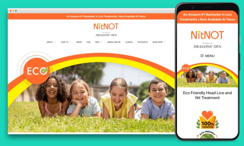 Better Ranking - NitNOT / Site Design & SEO