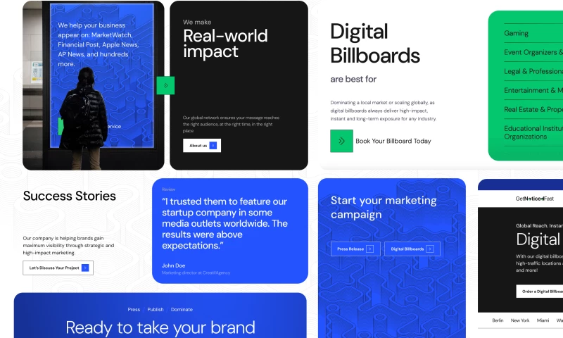 Get Noticed Fast Website Redesign