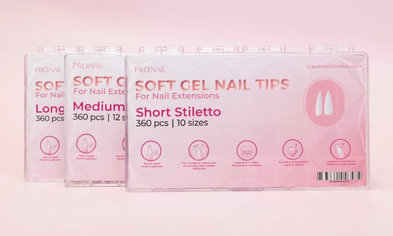 BFLY Studios - Nail Tips Packaging for LLBA