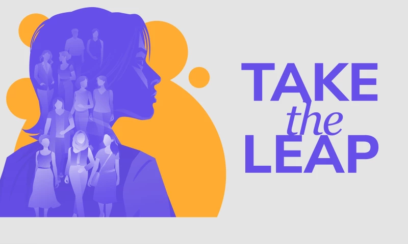 Take the Leap for International Womens Day 2025 campaign