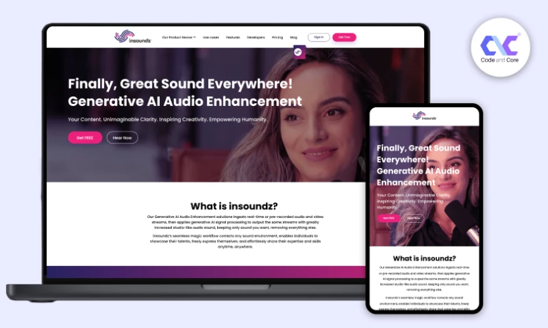 Code and core Tech LLP - Insoundz