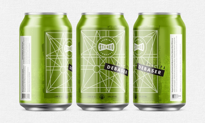 Stereo Brewing Debaser Can Design
