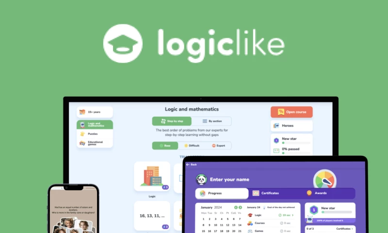 Akdev - LogicLike: EdTech WebApp l SaaS Platform l LMS