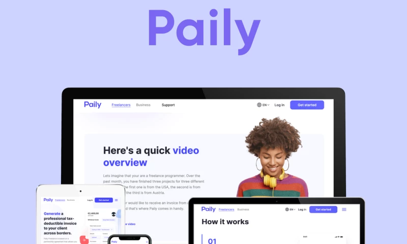 Akdev - Paily: FinTech Web & Mobile Apps l Neobank