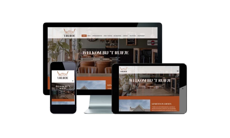 Web-vormgever - Restaurant t Ruifje Loenen