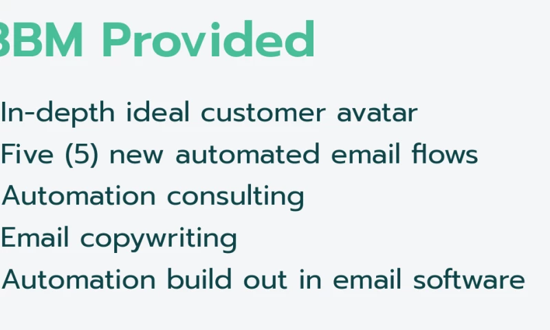 Degs & Sals Email Revenue Enhancement