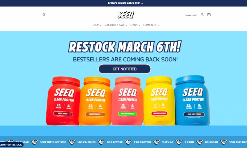 Solved Puzzle - E-Commerce SEEQ Supply
