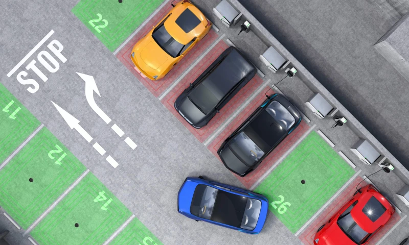 Smart Parking Solution with Cloud, Mobile App and Web Dashboard
