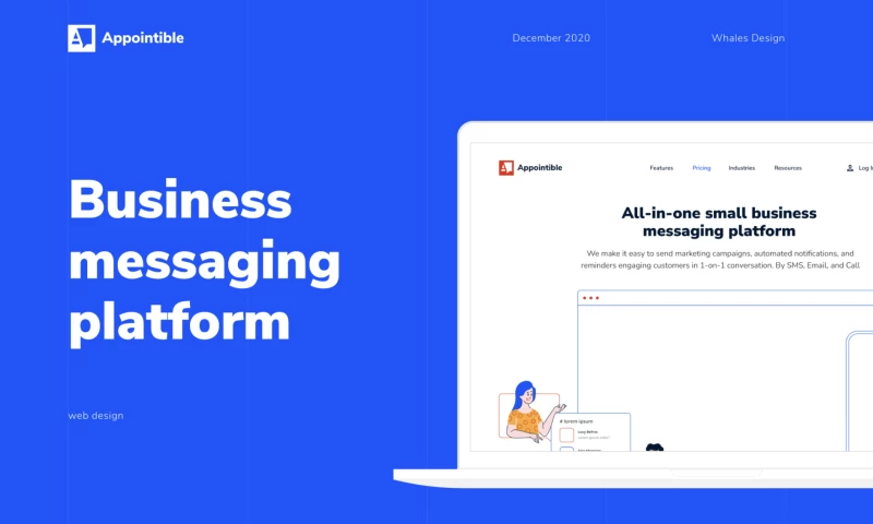 Whales Agency - Web Design for Appointible