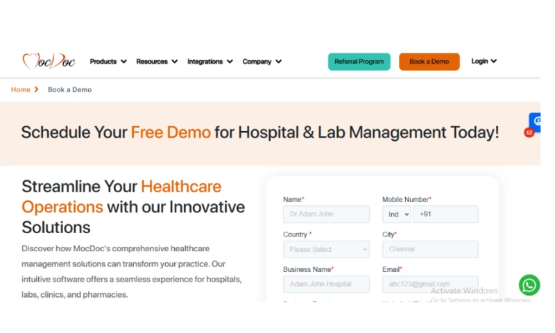 Prilancers infotech - SmartClinic AI-Powered Healthcare Management System