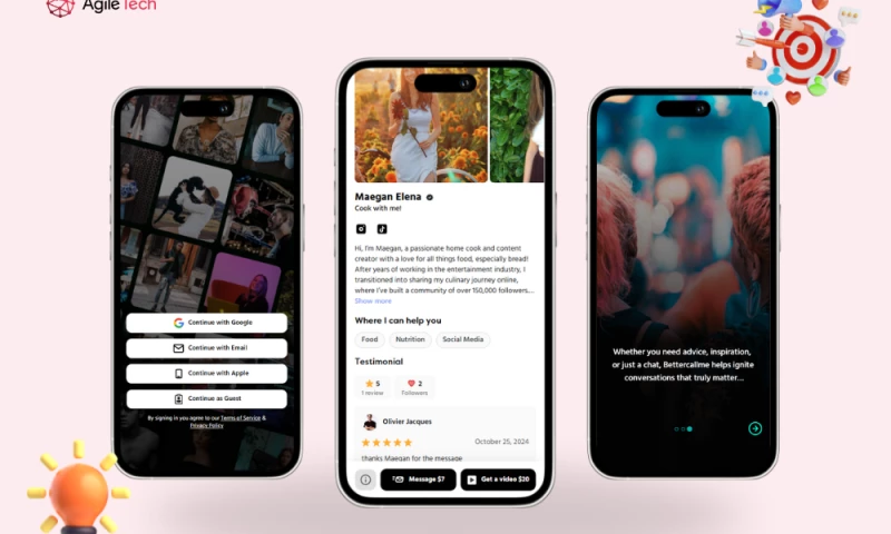 AgileTech - Achieved 95% User Satisfaction with An Innovative Platform to Book Experts Online