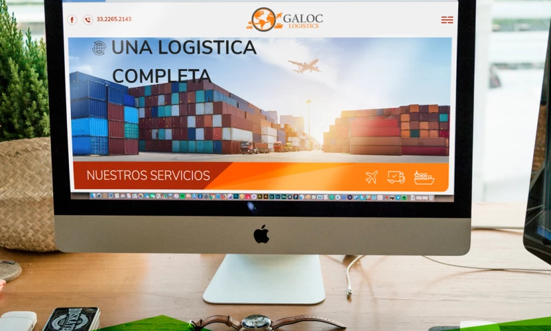 Zipvisual - Galoc logistics - WEBSITE