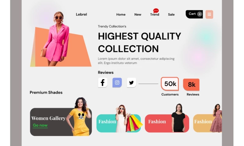 Brownsofts LLC - Fashion Hunt website redesign