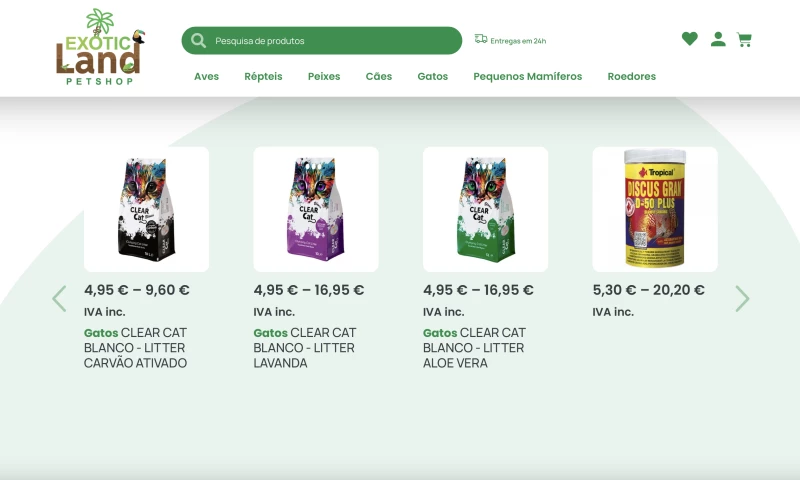 The Rate - ExoticLand Ecommerce Website