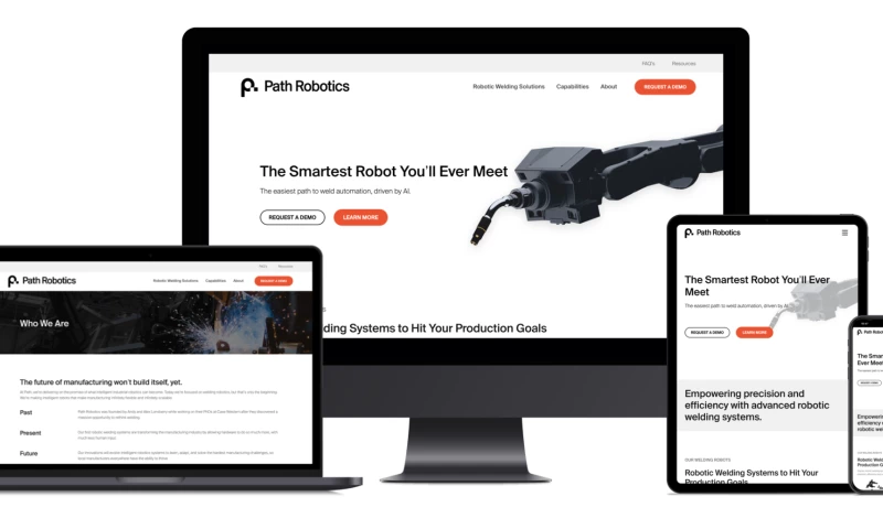 Windmill Strategy - Path Robotics Website Redesign