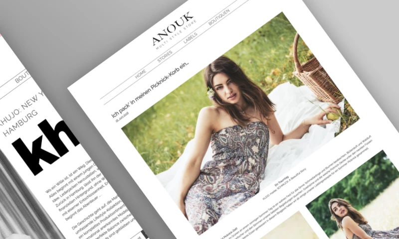 ANOUK Fashion – multisite for multibrand chain