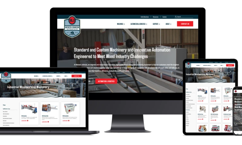 Windmill Strategy - Mereen-Johnson Website Redesign