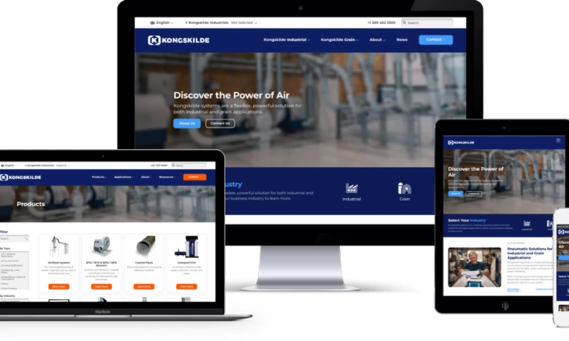 Windmill Strategy - Kongskilde Industries Website Redesign