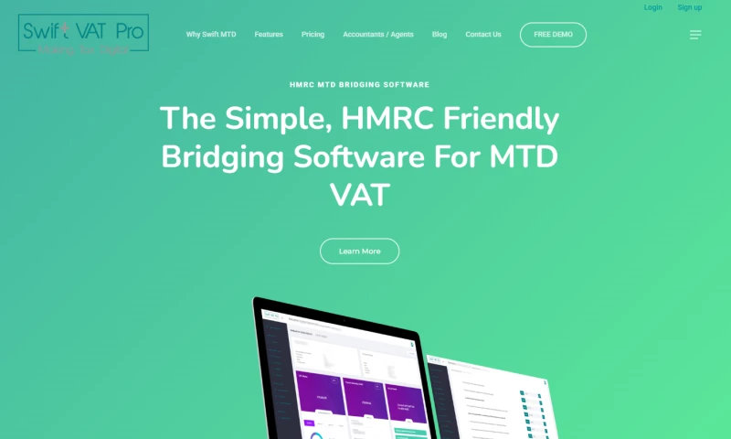Wordpress CMS Website Development with MTD VAT online software