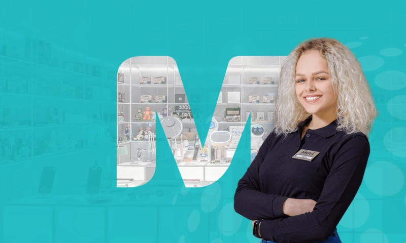 IQUADART - Website for the chain of stores Movi