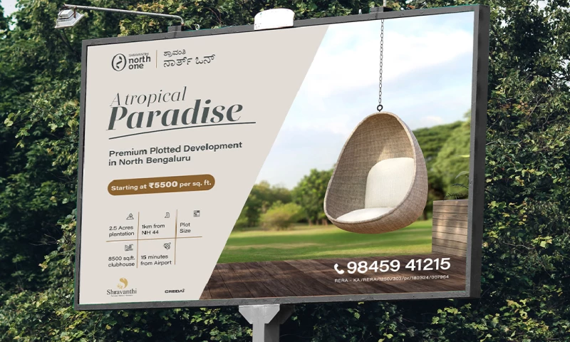 Branding a Landmark Plotted Development in North Bangalore