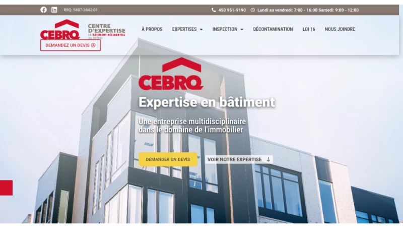 Andre Ouellette, Consultant Web - CEBRQ