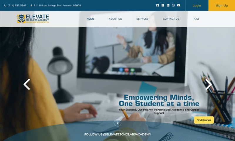 Sunlight Media - Elevate Scholars Academy