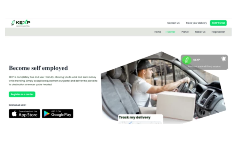 EmporionSoft Pvt Ltd - Kexp: World's First Freelance Shipping Portal