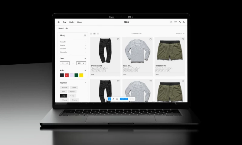 DEQS Fashion Industry E-commerce