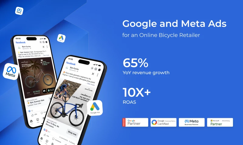 Revenue Growth through Meta and Google Ads