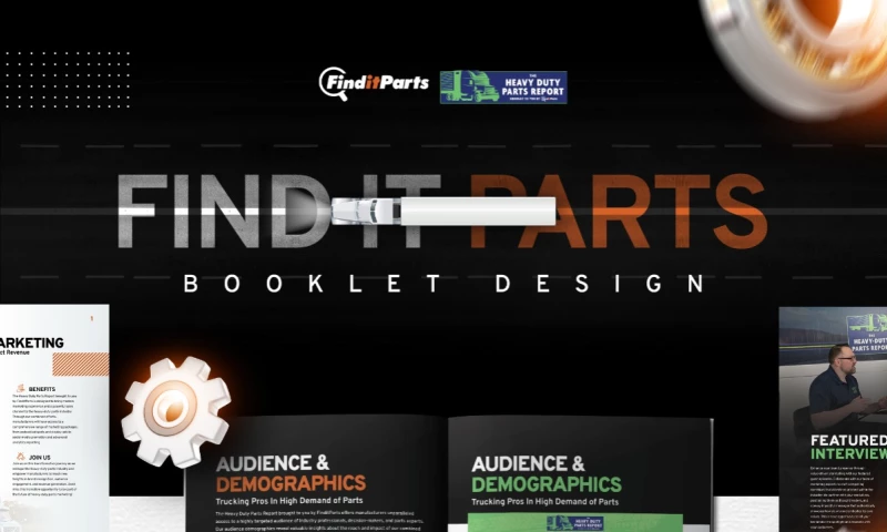 Find It Parts Sales Booklet Design