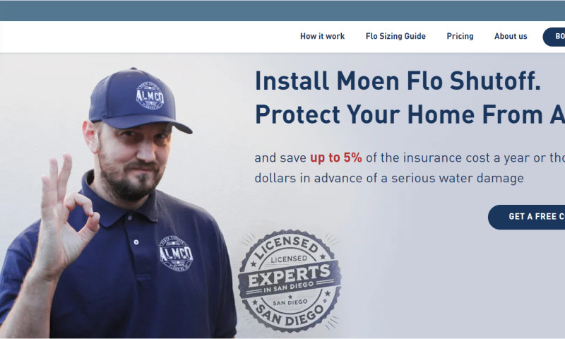 Smart Provide - Landing Page Website Development For Plumbing Company