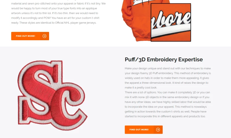 Monarch Seo Agency - Maple Custom Tees | Content Writing | Social Media Marketing & SEO Services