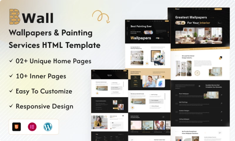 Bug Finder - Bwall - Wallpapers and Painting Services WordPress Theme