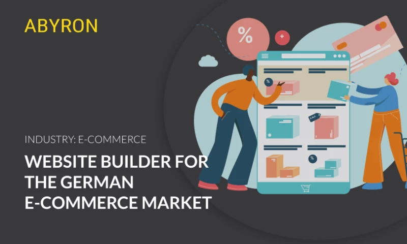 Abyron - Website builder for the German e-commerce market