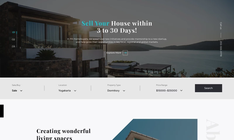 Devtrios - Seamless Property Selling Interface