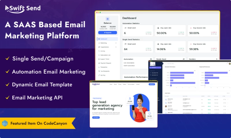 Bug Finder - Swift Send - Email Marketing and Campaign Management (SAAS Based)