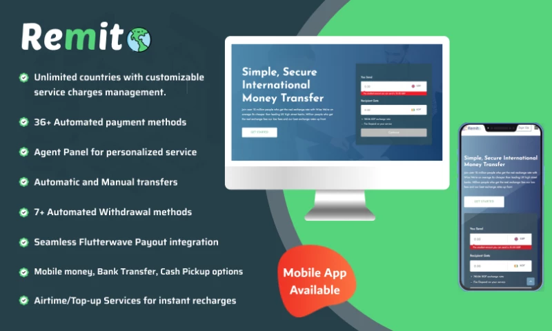 Bug Finder - Remito - A Complete Remittance Solution (Web Application)