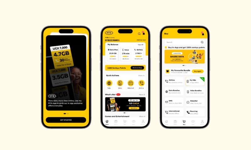 Andrew Designed - MyMTN App