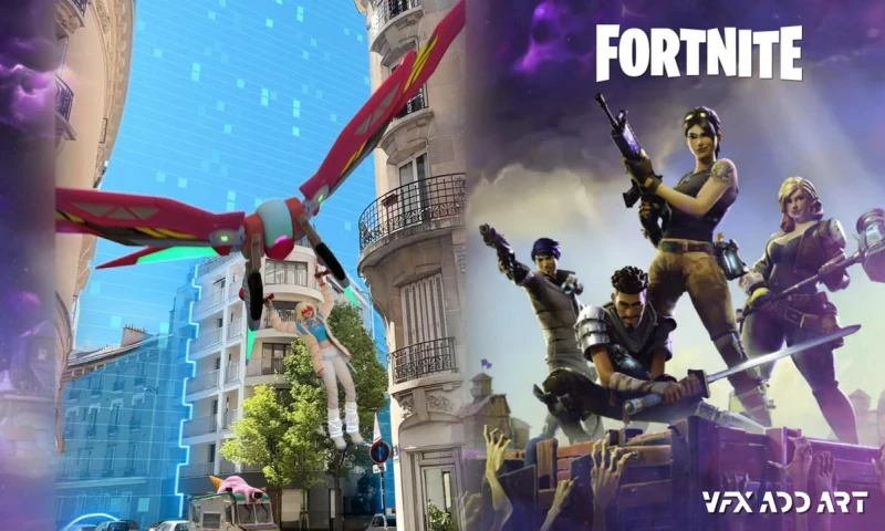 VFXaddART - Fortnite FOOH CGI campaign