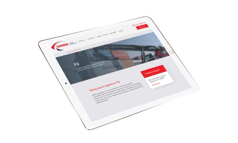Express Freight Management Website