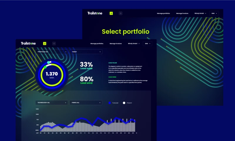 Customer portal for a leader in renewable energy