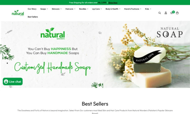 tsorbit - Fast and User-Friendly Website for Hair Growth Products