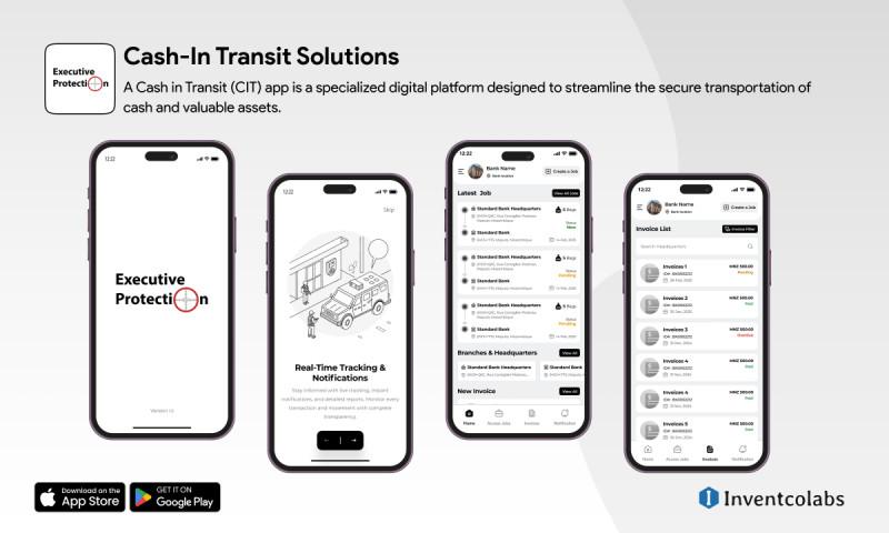 Inventcolabs Software - Cash-In Transit (CIT)